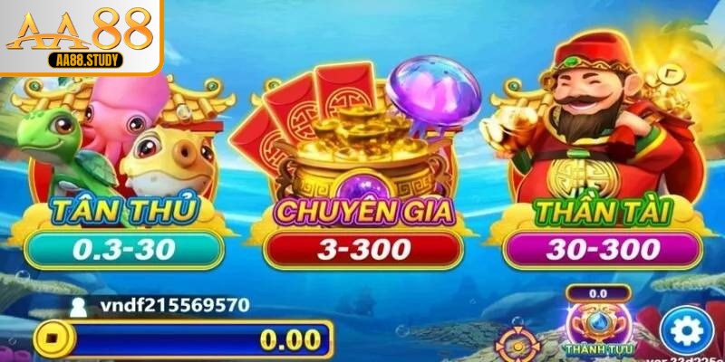 Bắn Cá Cai Shen Fishing Tại AA88 - Trò Chơi Săn Thưởng Đỉnh Cao - GOLDFLAME69