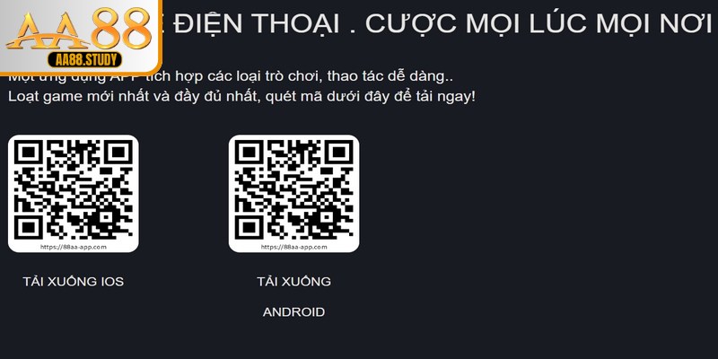 Tải App AA88 - Trải Nghiệm Siêu Mượt Chỉ Với Một Chạm - GOLDFLAME69